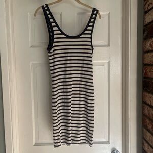 Striped Sleeveless Dress